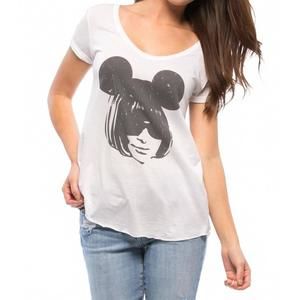 NEW SOUTH PARADE anna mouse tee in white